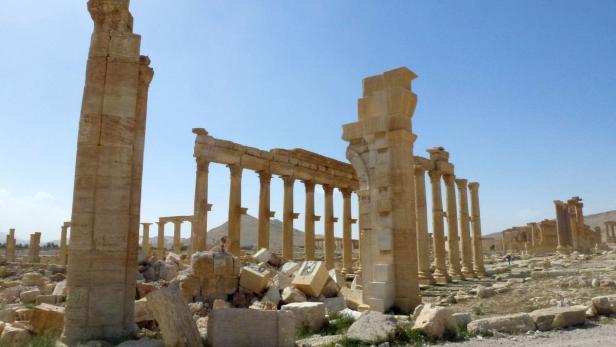 Palmyra, zerstört.