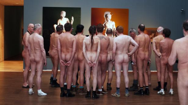 NUDISTENABEND IM LEOPLD MUSEUM