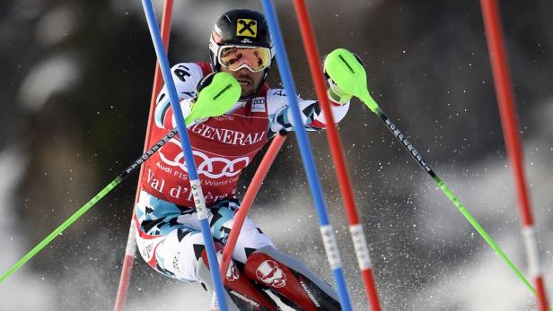 Auf diesen Mann ist Verlass: Marcel Hirscher fuhr wieder aufs Stockerl.