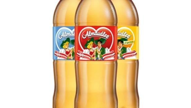 Almdudler - Flaschen - Etiketten-Redesign - co2