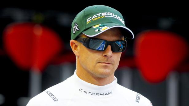 Caterham-Testfahrer Heikki Kovalainen.