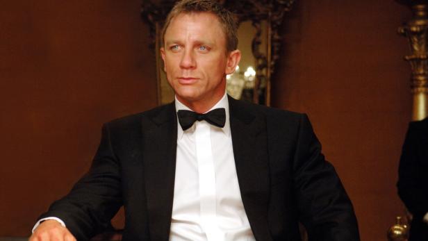 Daniel Craig als James Bond.