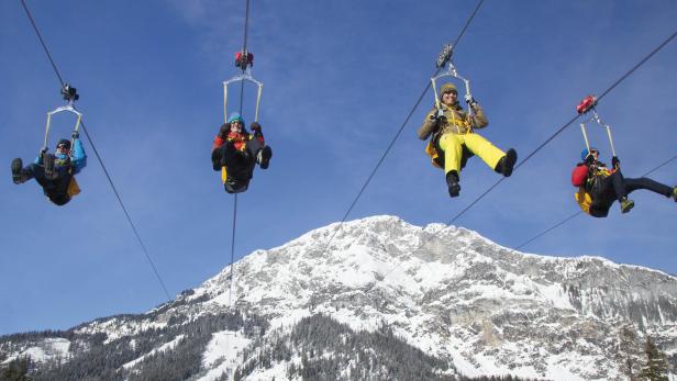 Adrenalinschub in den Alpen