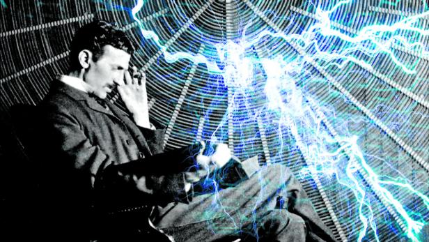 Nikola Tesla: Ein Meister der Blitze