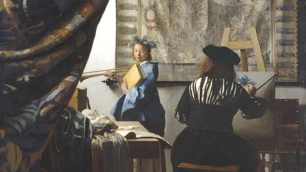 Wurde 2009 zurückgefordert: „Die Malkunst“ von Jan Vermeer