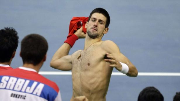 Für Novak Djokovic ist der Daviscup keine lästige Verpflichtung. Er ist auch im Finale gegen Tschechien dabei.