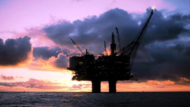 Symbolbild: Ölplattform in der Nordsee