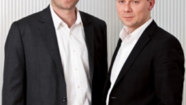 Kurt Raunjak (designierter W24-Chefredakteur), Marcin Kotlowski (WH Medien-Geschäftsführer) (c: w24 - kawka