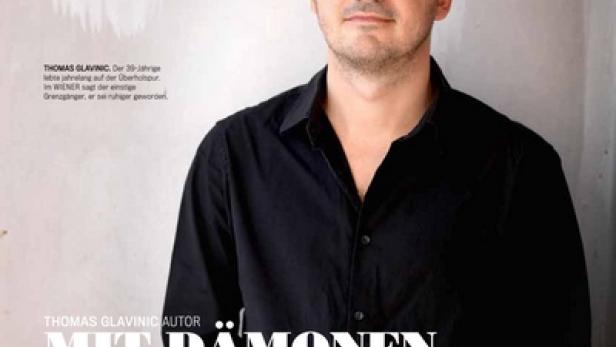 Thomas Glavinic, Kolumnist des Männermagazins Wiener