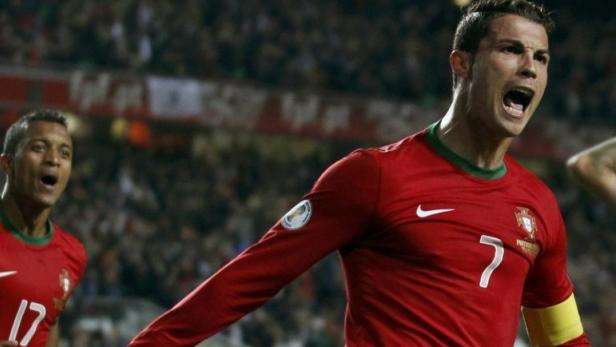 Ronaldo brachte mit seinem Tor in der Schlussphase die Schweden zur Verzweiflung.
