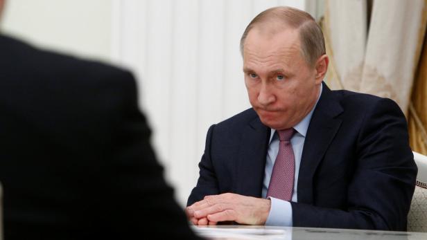 Wladimir Putin bei einem Staatsbesuch