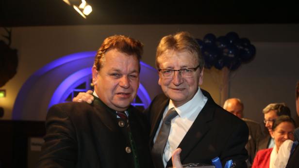 Rupert Doppler (links), Karl Schnell
