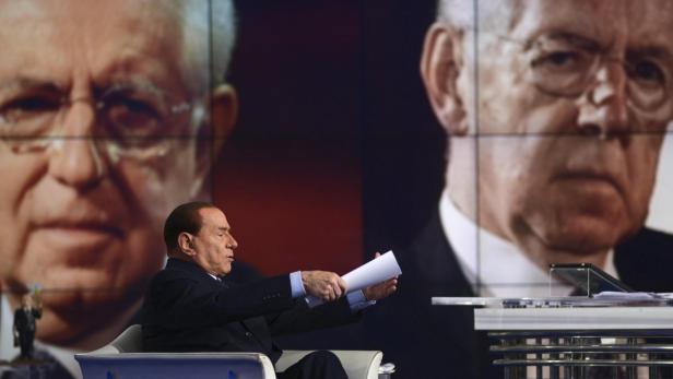 Silvio Berlusconi hat in seinem Kampf um Begnadigung einen prominenten Mitstreiter gefunden - Mario Monti.