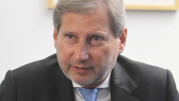 Interview mit Johannes Hahn am 06.05.2013 in Wien