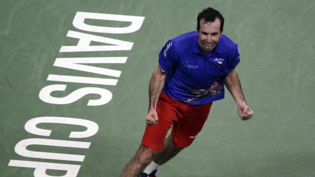 Radek Stepanek machte im Davis-Cup-Finale den letzten Punkt.