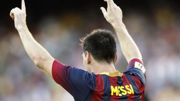 Kandidat: Lionel Messi könnte mit Barcelona noch heuer im Happel-Stadion aufspielen.