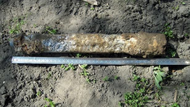 2010 wurde ein ähnliches Kriegsgerät in einer Berliner Kleingarten-Kolonie entdeckt.