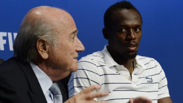 SWITZERLAND ATHLETICS FIFA BOLT BLATTER