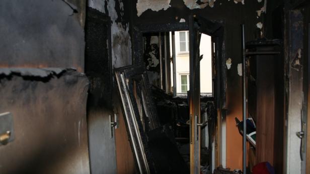 Die Wohnung von Frau N. wurde total verwüstet.