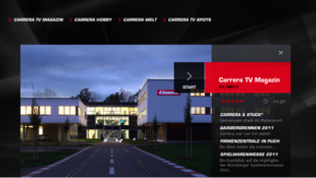 Das Carrera-Firmengebäude in Puch bei Salzburg.