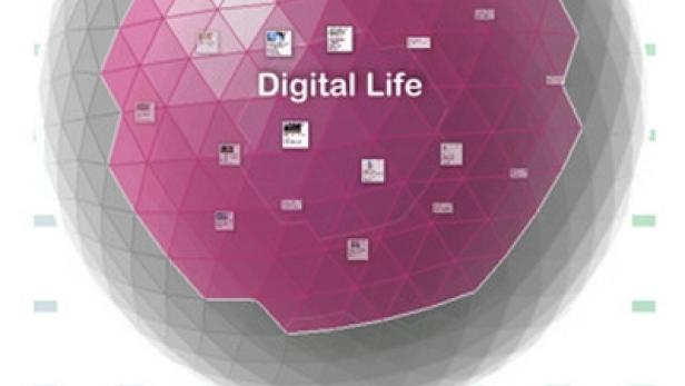 Eine grafische Darstellung der Webseite futurezone.at mit dem Thema „Digital Life“.
