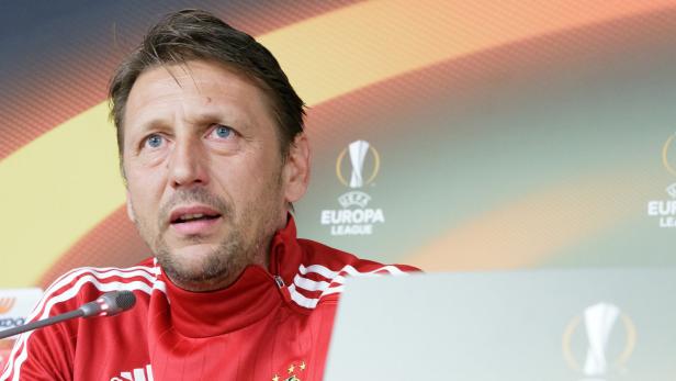 Trainer Rapid-Coach Zoran Barisic will den erstmaligen Europa-League-Aufstieg mit einem Sieg gegen Minsk feiern