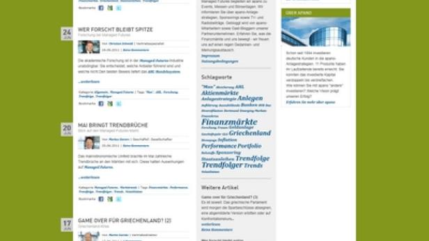 apano investments - Digital Reputation-Forum - apano-bloggt.de - Corporate Blog