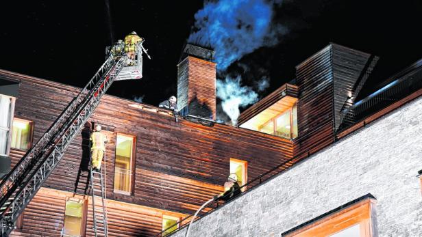 Im Hotel „Das Kronthaler“ im Tiroler Achenkirch brannte der Kamin