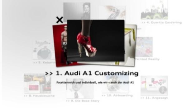 Audi A1 - Magazin - iPad-App