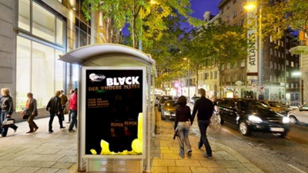 Rauch - Ice Tea Black - Out-of-Home - Gewista - City Light