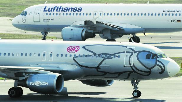 Lufthansa-Gruppe mit AUA und Air Berlin mit NIKI hatten 2015 in Wien fast 75 Prozent Marktanteil