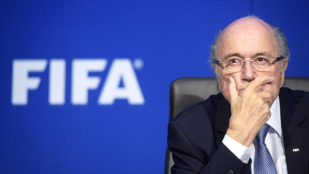 In der Offensive: Joseph Blatter