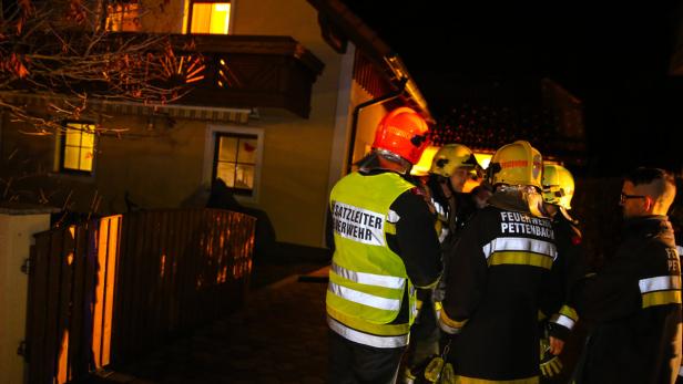 Die Feuerwehr entlüftete das Einfamilienhaus
