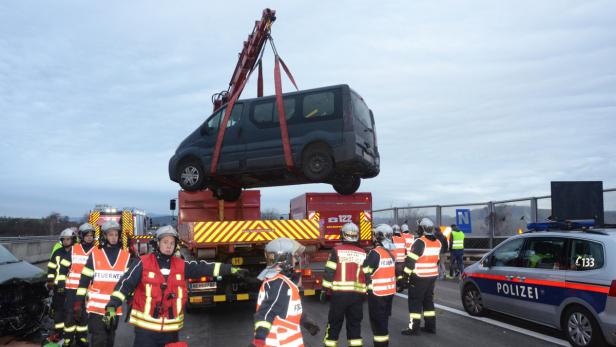 Serienunfall bei Melk