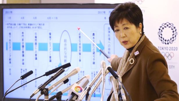 Tokios Bürgermeisterin Yuriko Koike ist gewarnt.