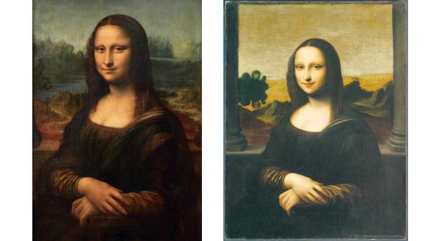 Wenn Mona Lisa zweimal lächelt