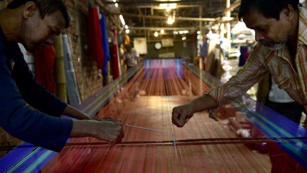 Textil-Arbeiter in Bangladesh.