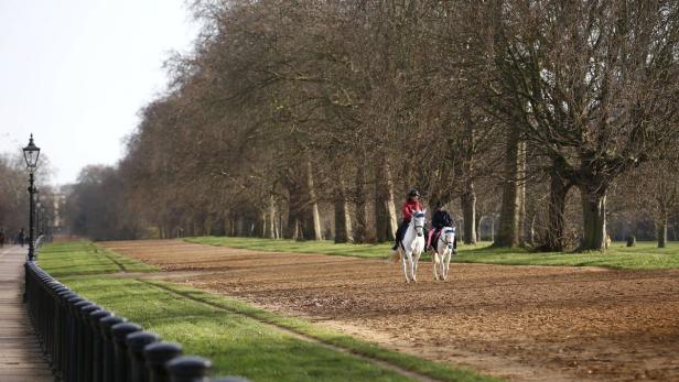 Reiter im Hyde Park: London, ein teures Fleckchen Erde.