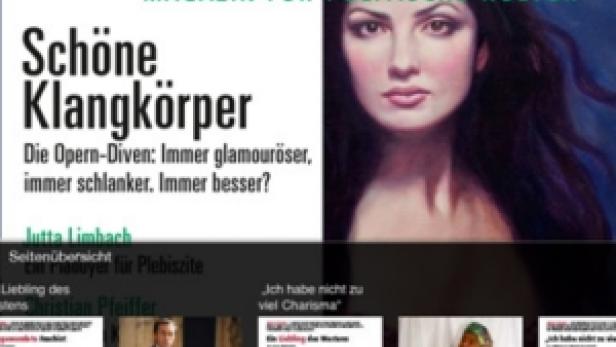 Das Cover des „Cicero“-Magazins zeigt eine Frau und Schlagzeilen über Operndiven.
