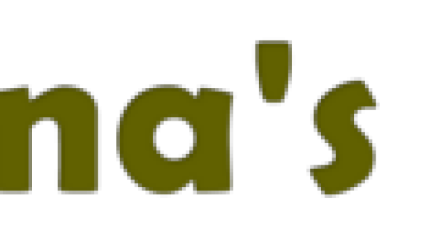 Das Logo „Janana's Gold“ auf schwarzem Hintergrund.