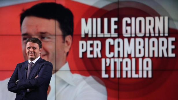 Renzi: „Tausend Tage zur Veränderung Italiens“