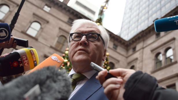 Frank-Walter Steinmeier bei den Syrien-Gesprächen in New York