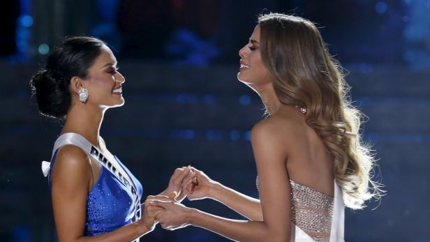 Wurtzbach (L), Gutierrez: Wer ist denn nun Miss Universe?