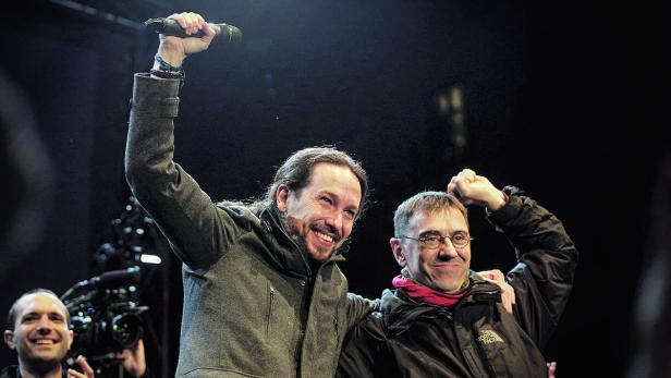 &quot;Moralischer Sieger&quot;: Podemos-Chef Pablo Iglesias.