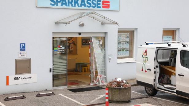 In Eberstalzell wurde in der Nacht auf Mittwoch ein Bankomat geraubt
