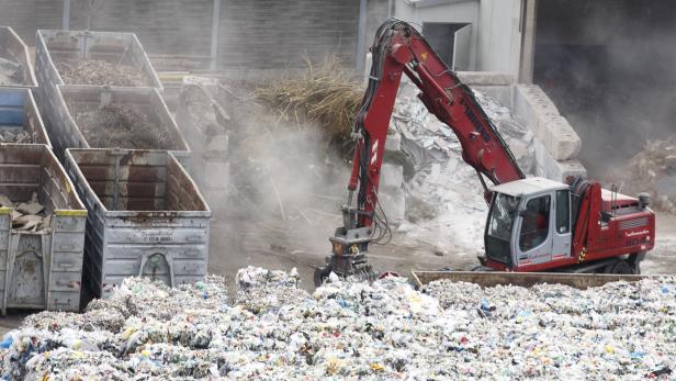 Müllentsorgungsbetrieb in Graz