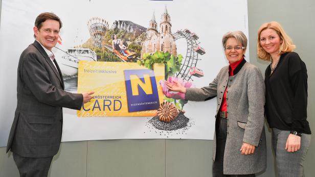 Die neue NÖ-Card lockt mit über 300 Ausflugszielen in Niederösterreich