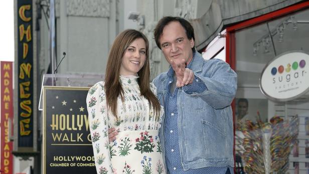 Quentin Tarantino mit Freundin Courtney Hoffman