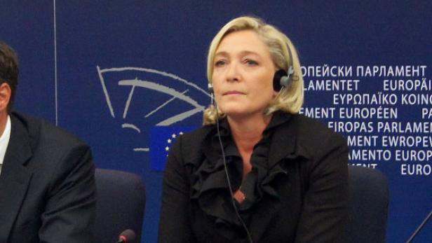Paarlauf für den EU-Austritt: Strache, Le Pen