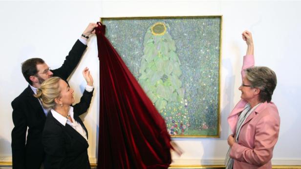 Belvedere präsentiert neue Klimt-Gemälde
